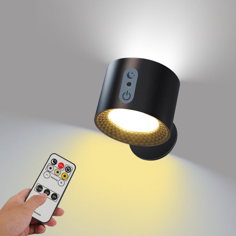 Magnetic Charging Bedroom Bedside Wall Lamp Reading Small Night Table