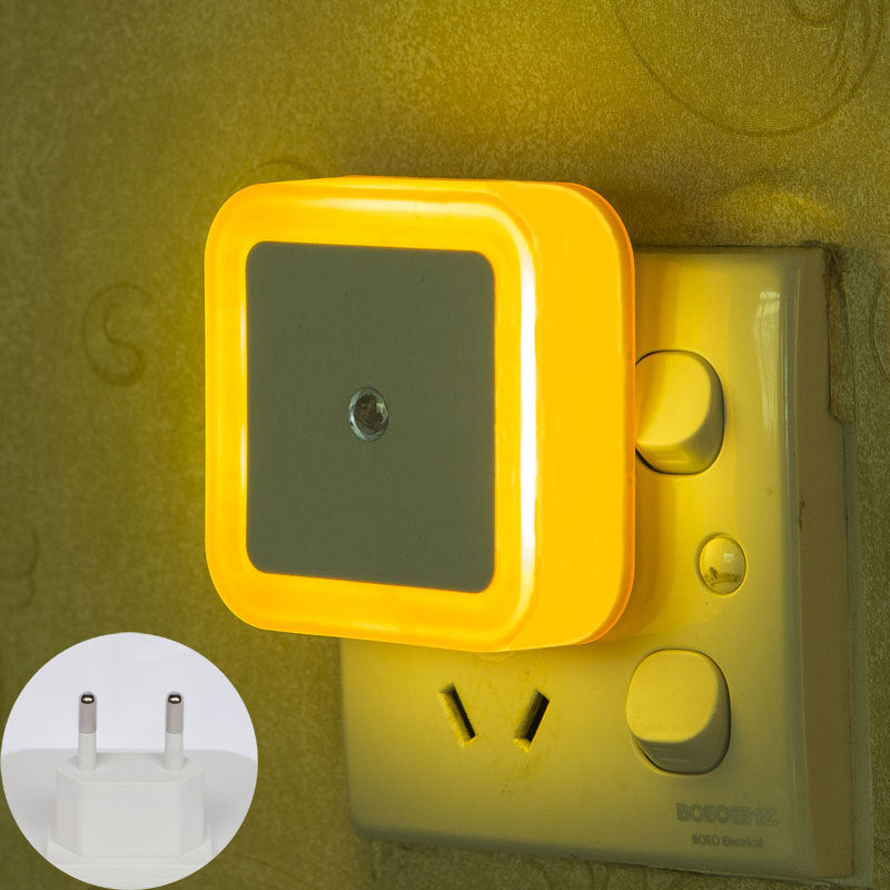 LED Square Intelligent Light Control Induction Plug