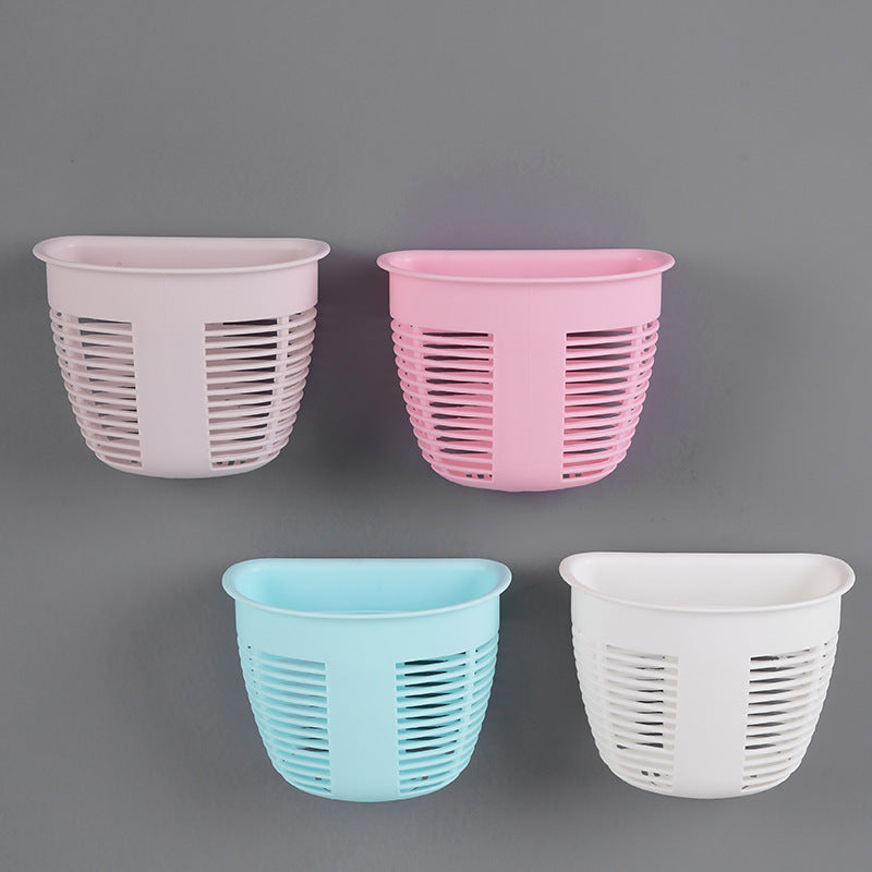 Wall Mounted Traceless Storage Box Plastic