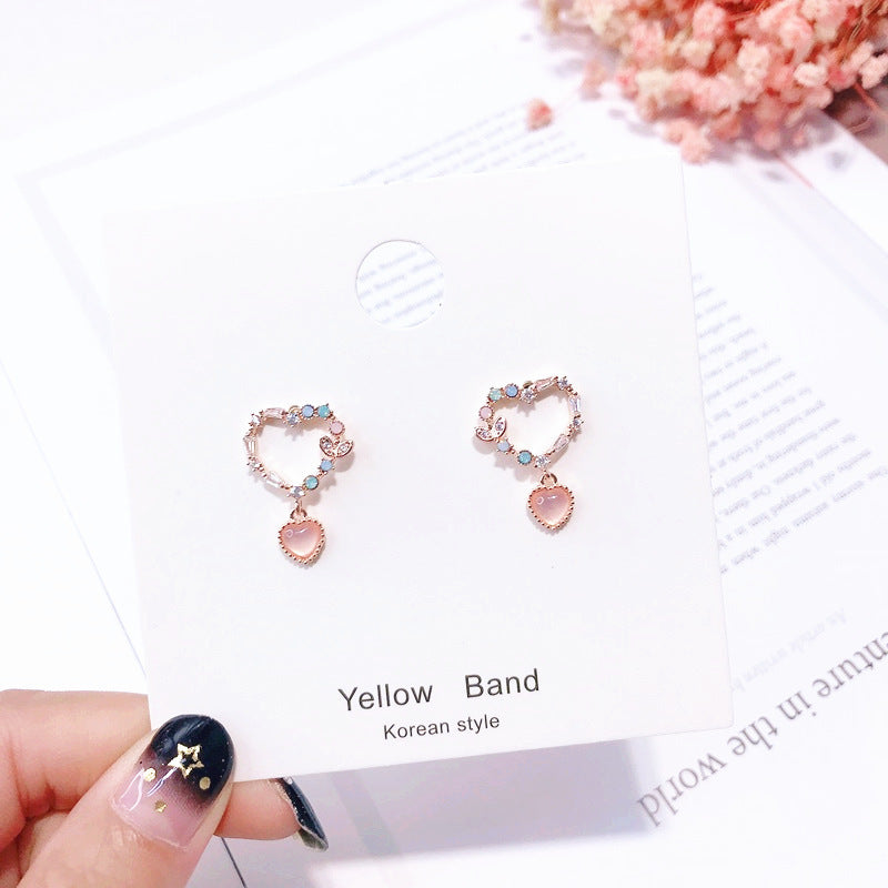Heart earrings