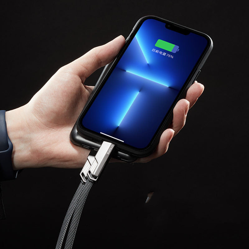 Fast Charging 60W Four In One Data Cable Type-c