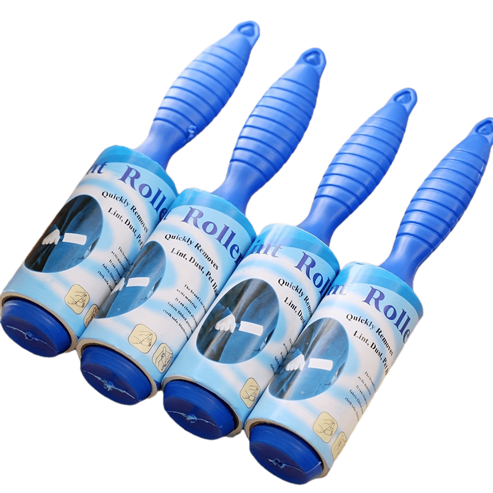 1pc Clothes Lint Remover Reusable Hand-held Rotating Cat Lint Roller For House Cleaning