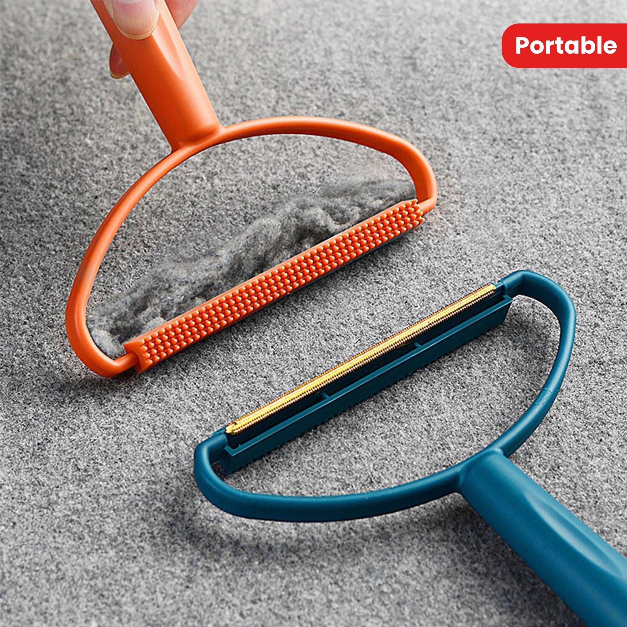 1pc Portable Lint Remover, Hair Remover, Hair Remover Lint Cleaner, For Carpets, Car Mats, Blanket, Clothes, Furniture