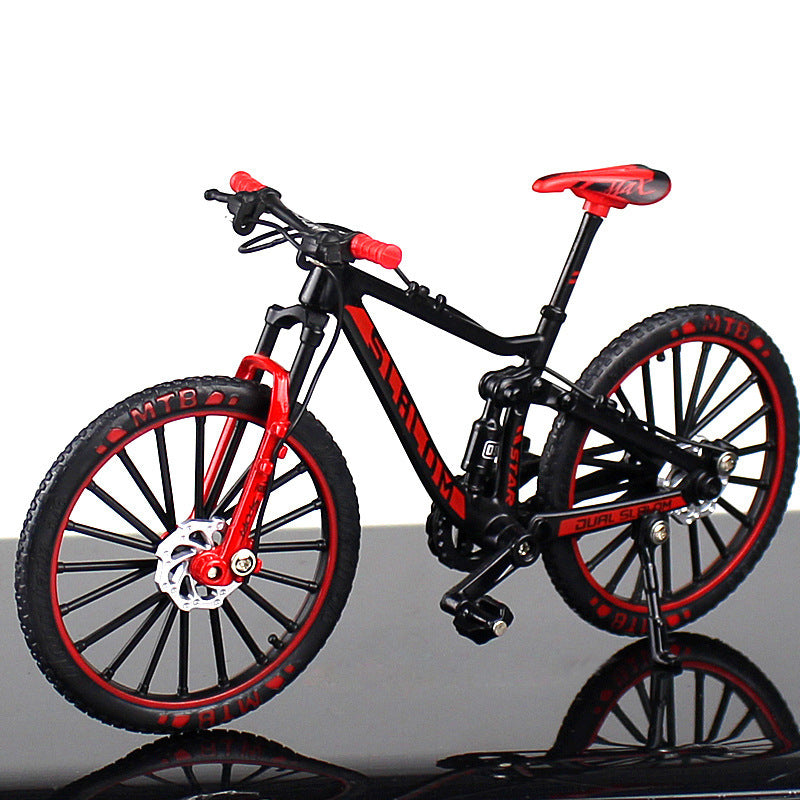 Downhill Alloy Bicycle Model Toy Ornament