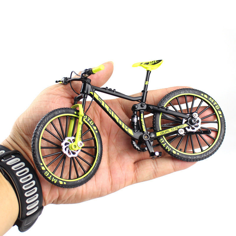 Downhill Alloy Bicycle Model Toy Ornament