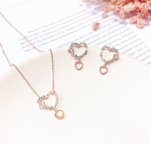 Heart earrings