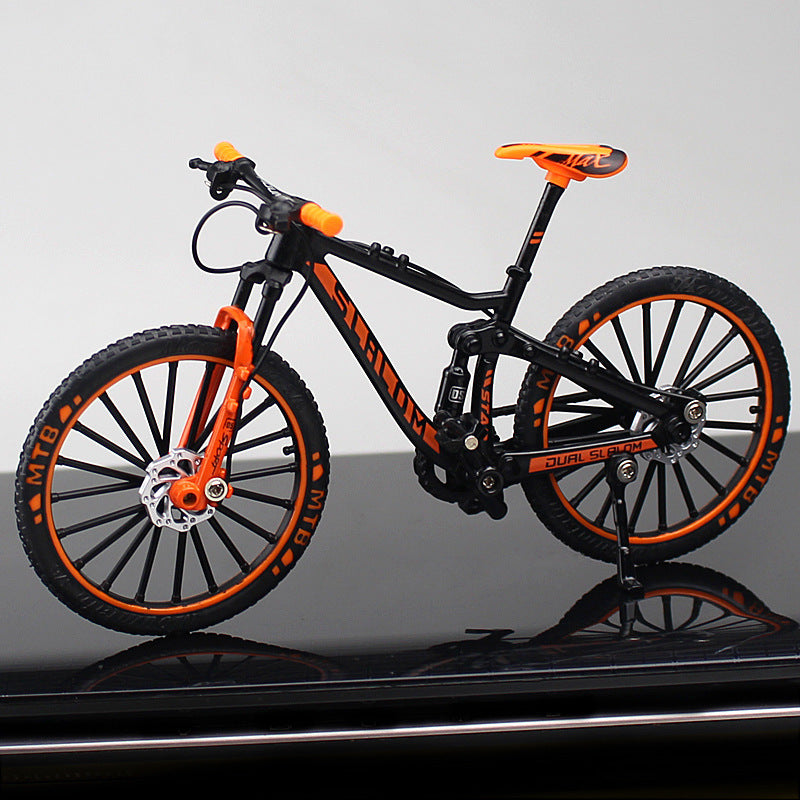 Downhill Alloy Bicycle Model Toy Ornament