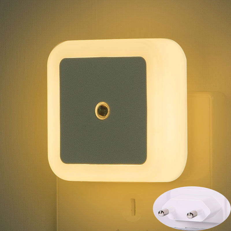 LED Square Intelligent Light Control Induction Plug