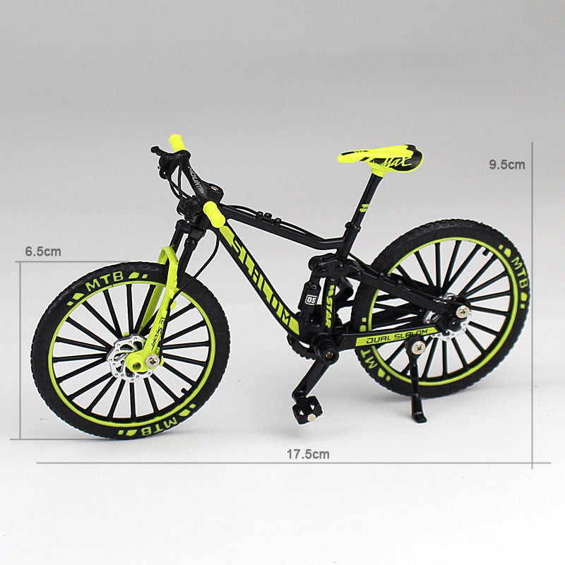 Downhill Alloy Bicycle Model Toy Ornament