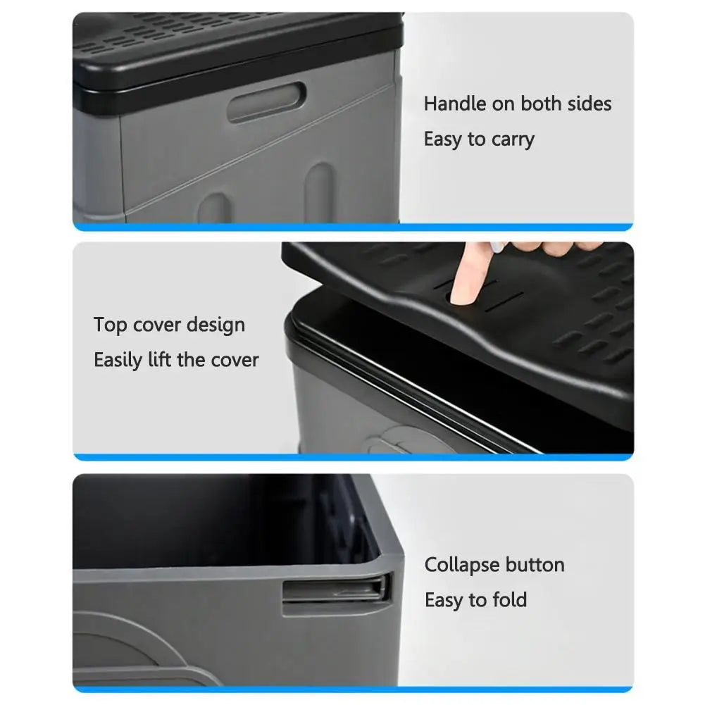 Portable Folding Toilet for Outdoor Camping Potty for Adult Self-Driving Travel Emergency Toilet for Kid Cover Design Seat Toilt