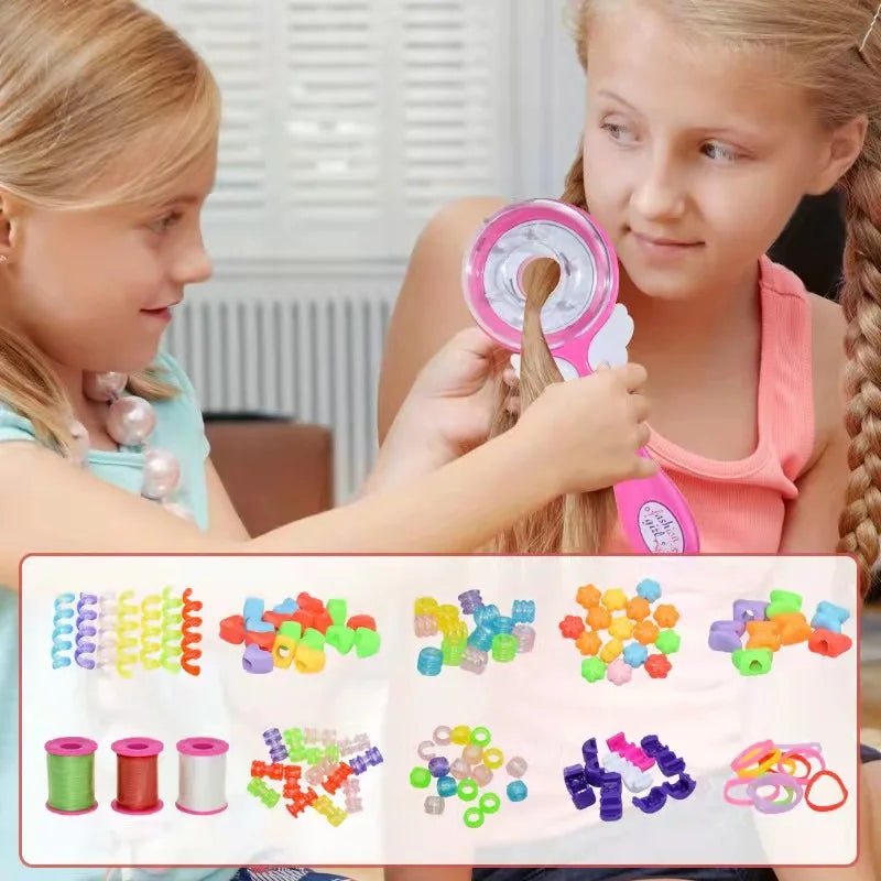Magical Electric Hair Braider Automatic DIY Hairstyle Braiding Machine Twist Knitting Roll Toys Hair Styling Girls Child Gifts