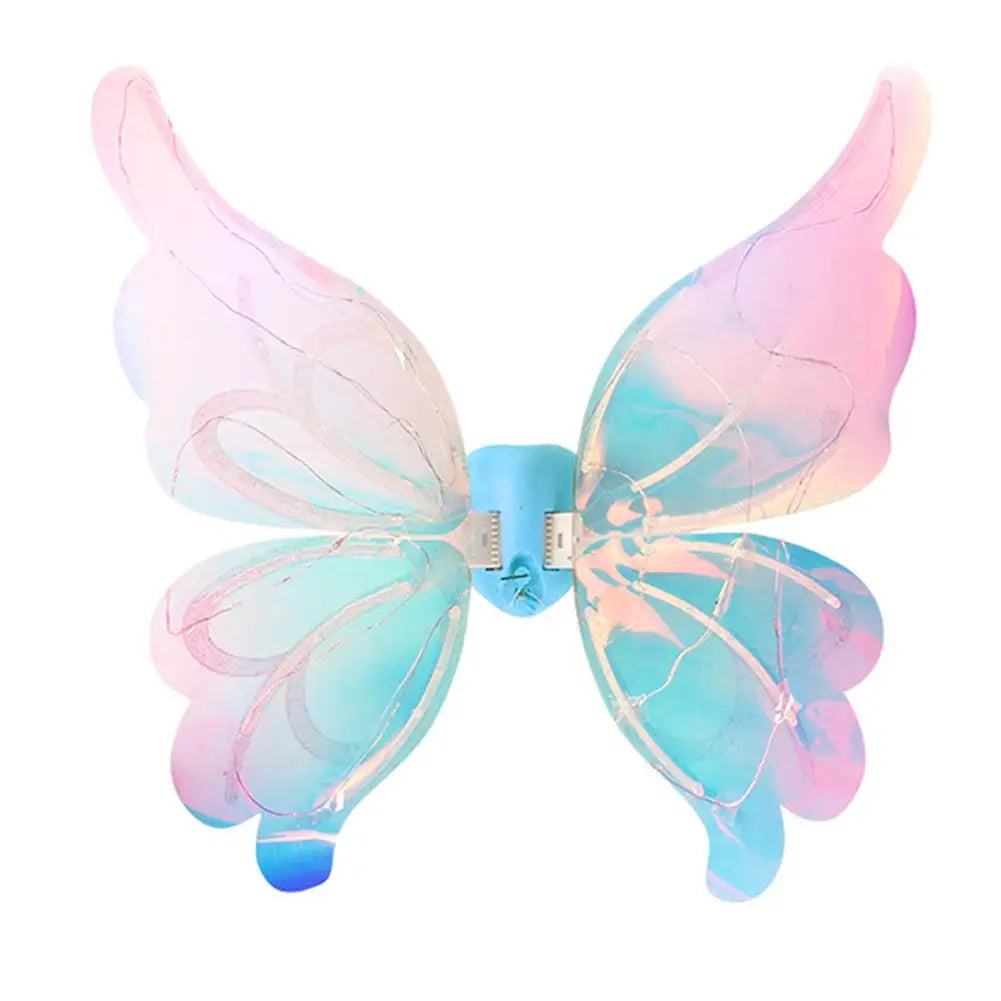 Halloween Children Electric Wings Elf Wings Costume Magic Led Bats Wing Cosplay Dress Up For Kids Cats Dogs Q5e0