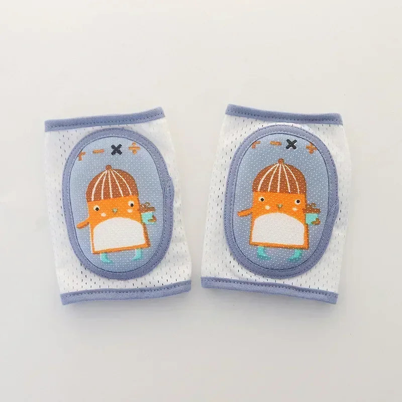 Kids Girl Boy Crawling Elbow Toddlers Baby Knee Pads Safety Mesh Kneepad Protector Leg Warmer Cushion Legging Infants Children
