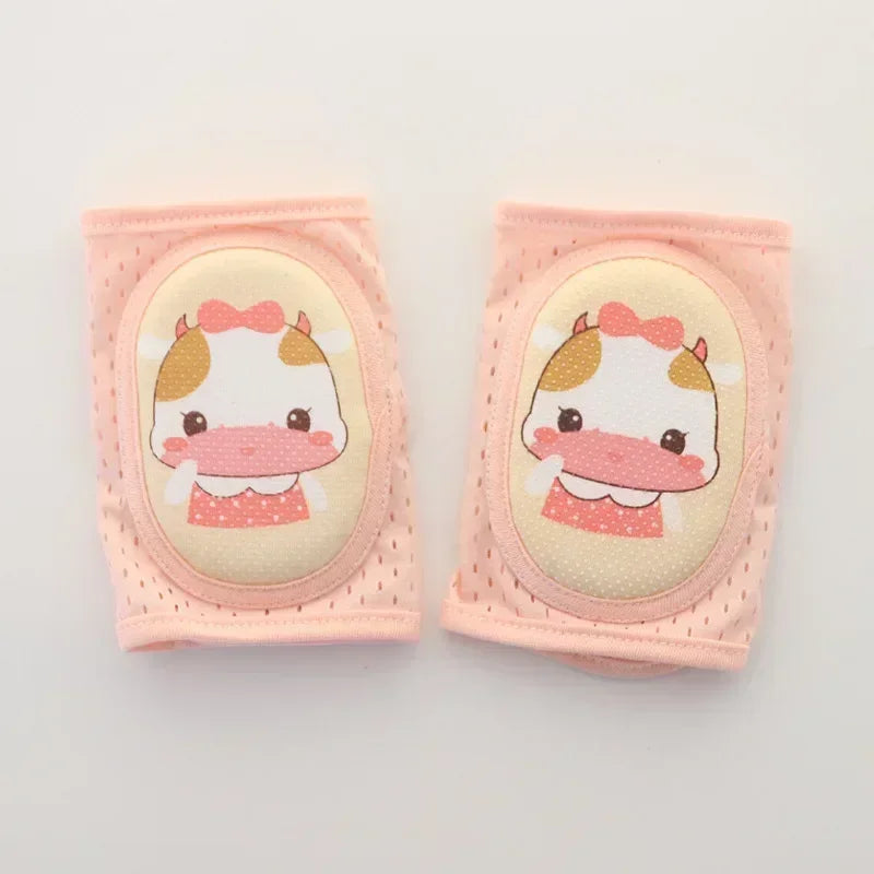 Kids Girl Boy Crawling Elbow Toddlers Baby Knee Pads Safety Mesh Kneepad Protector Leg Warmer Cushion Legging Infants Children