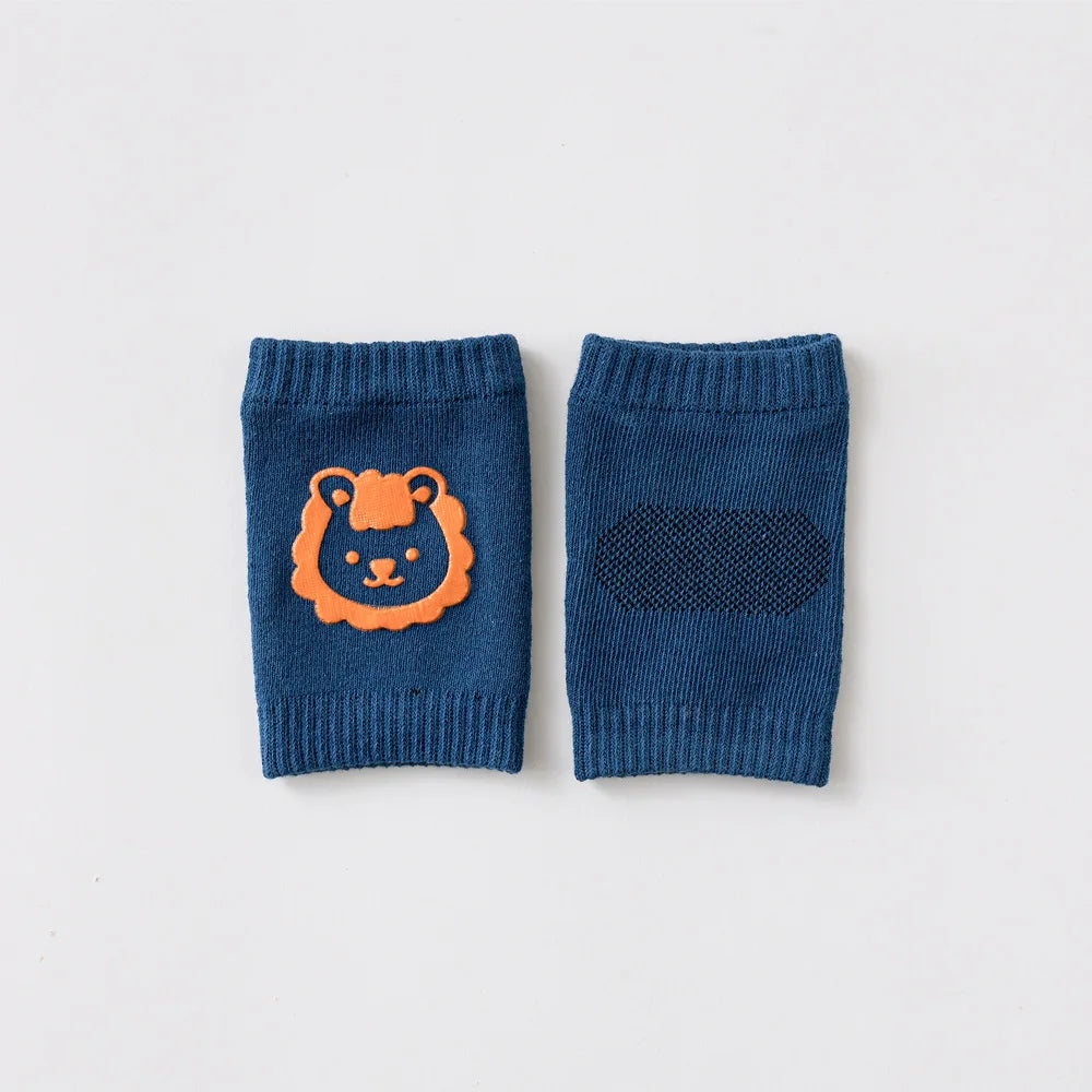 Unisex Baby Toddlers Kneepads Crawling Anti-Slip Knee Elbow Pads Infants Toddlers Protector Safety Kneepad Leg Warmer Socks