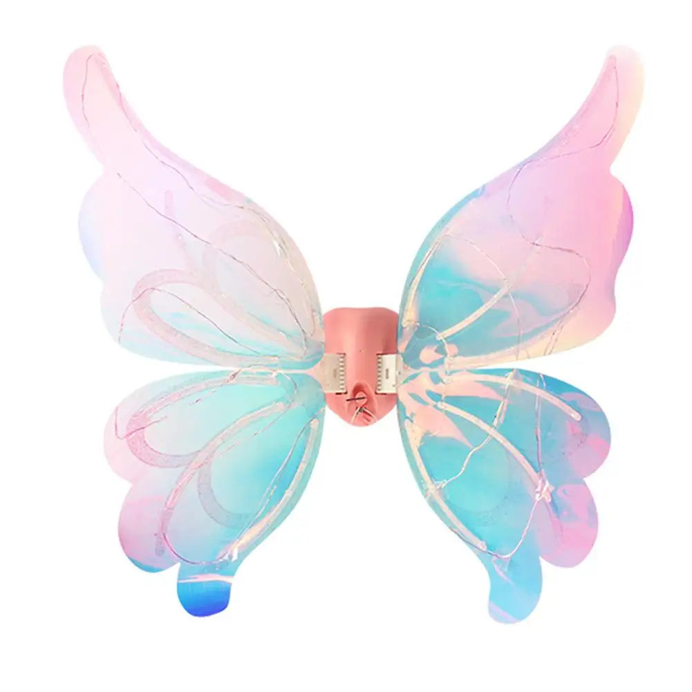Halloween Children Electric Wings Elf Wings Costume Magic Led Bats Wing Cosplay Dress Up For Kids Cats Dogs Q5e0