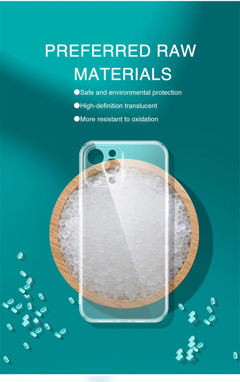 Clear Phone Case For iPhone 11 12 13 14 15 16 Pro Max Case Silicone Soft Cover For iPhone 13 Mini X XS Max XR 8 Plus Back Cover