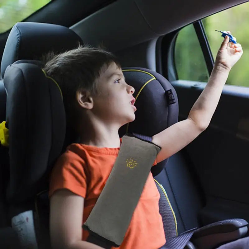 Car Seat Belt Covers For Kids Safety Belt Protector Soft Support Harness Pad Adjustable For Car/Bag For Childs Car accessories