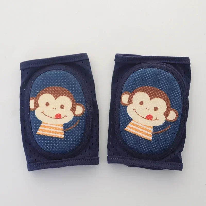 Kids Girl Boy Crawling Elbow Toddlers Baby Knee Pads Safety Mesh Kneepad Protector Leg Warmer Cushion Legging Infants Children