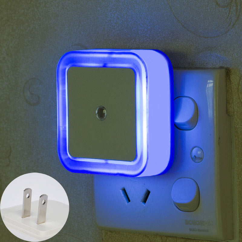 LED Square Intelligent Light Control Induction Plug
