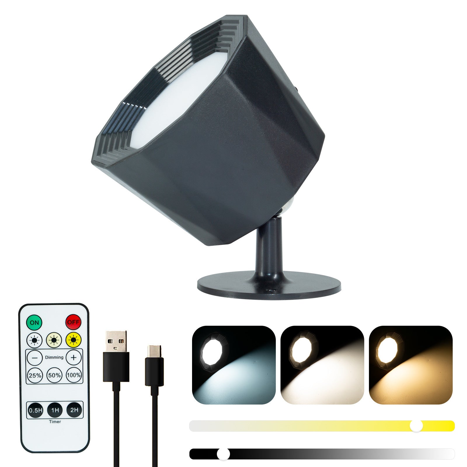 Magnetic Charging Bedroom Bedside Wall Lamp Reading Small Night Table