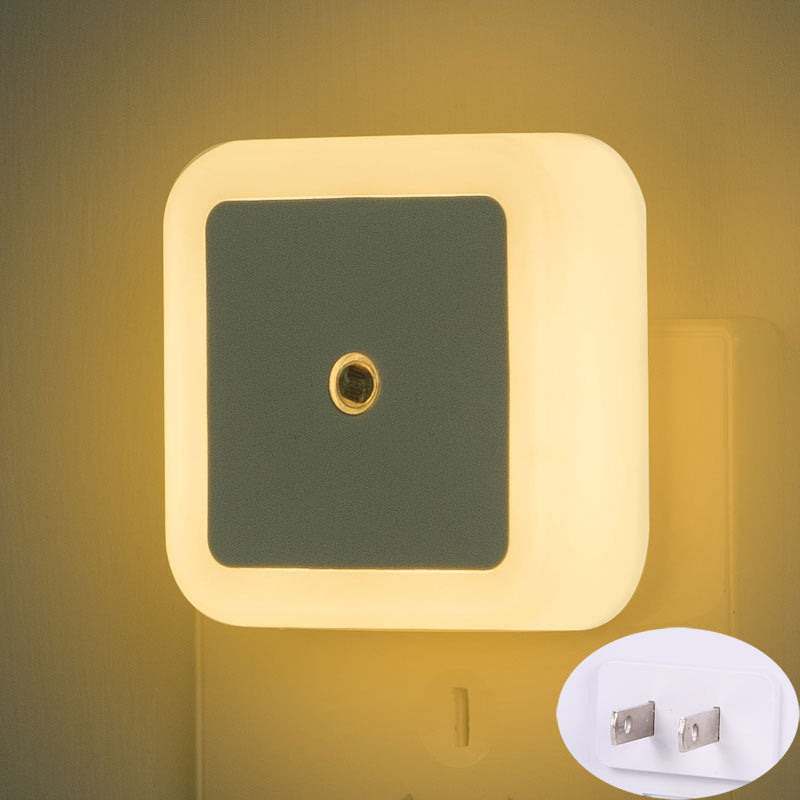 LED Square Intelligent Light Control Induction Plug
