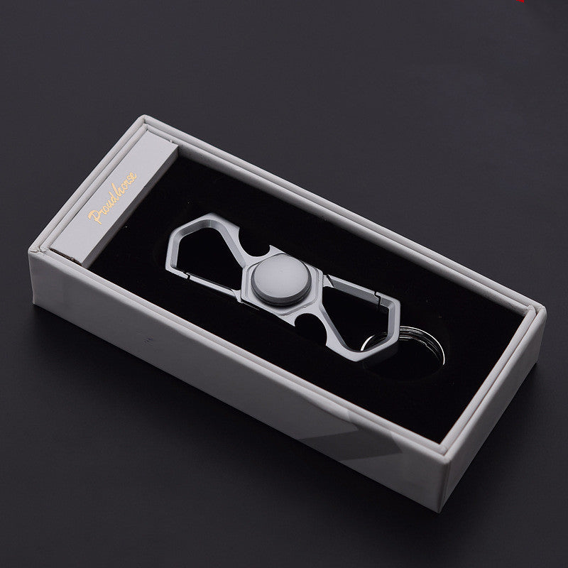 Mens Fashion Casual Zinc Alloy Car Keychain