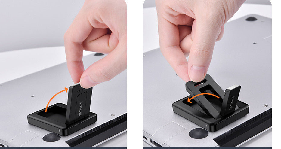 Lazy Bracket Foldable Carrying Belt Increased Ottoman Invisible Notebook Portable Bracket Gift