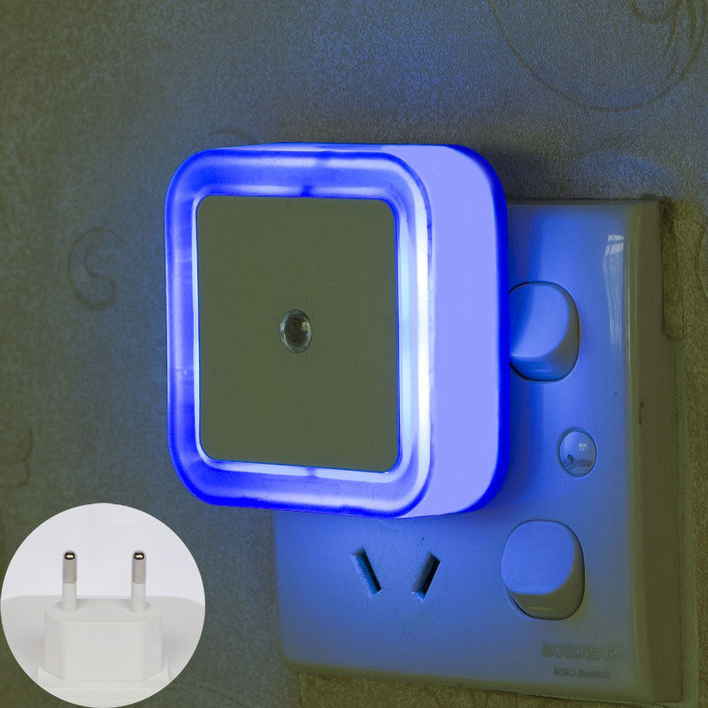 LED Square Intelligent Light Control Induction Plug