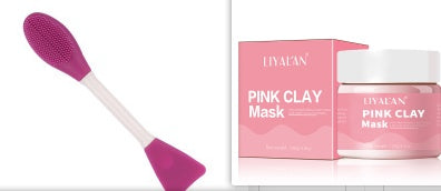 Double-ended Silicone Mask Brush Face Makeup And Toning Stick