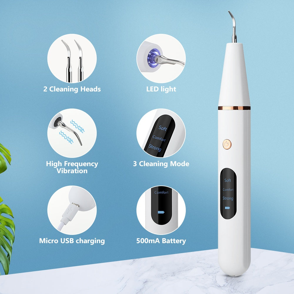 New Ultrasonic Household Dental Calculus Removal Instant Electric Dental Scaler