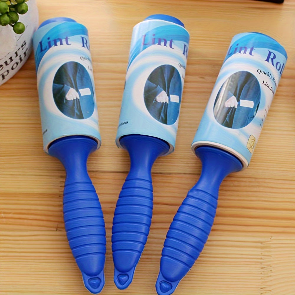 1pc Clothes Lint Remover Reusable Hand-held Rotating Cat Lint Roller For House Cleaning