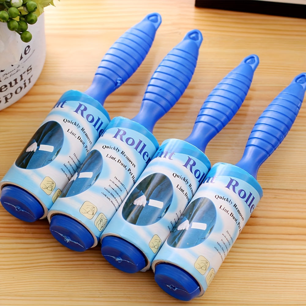 1pc Clothes Lint Remover Reusable Hand-held Rotating Cat Lint Roller For House Cleaning