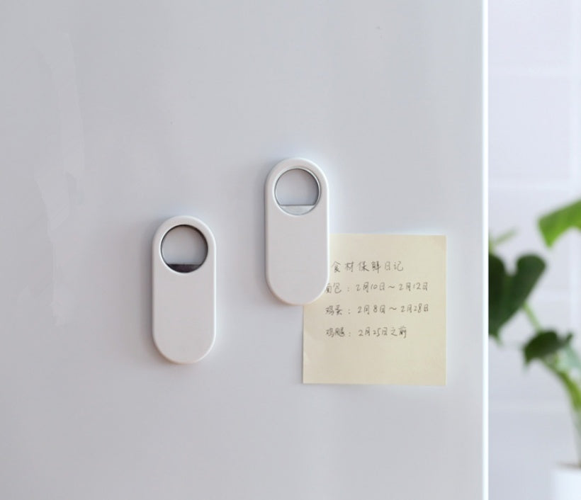 Stainless steel magnetic beer opener safe can opener
