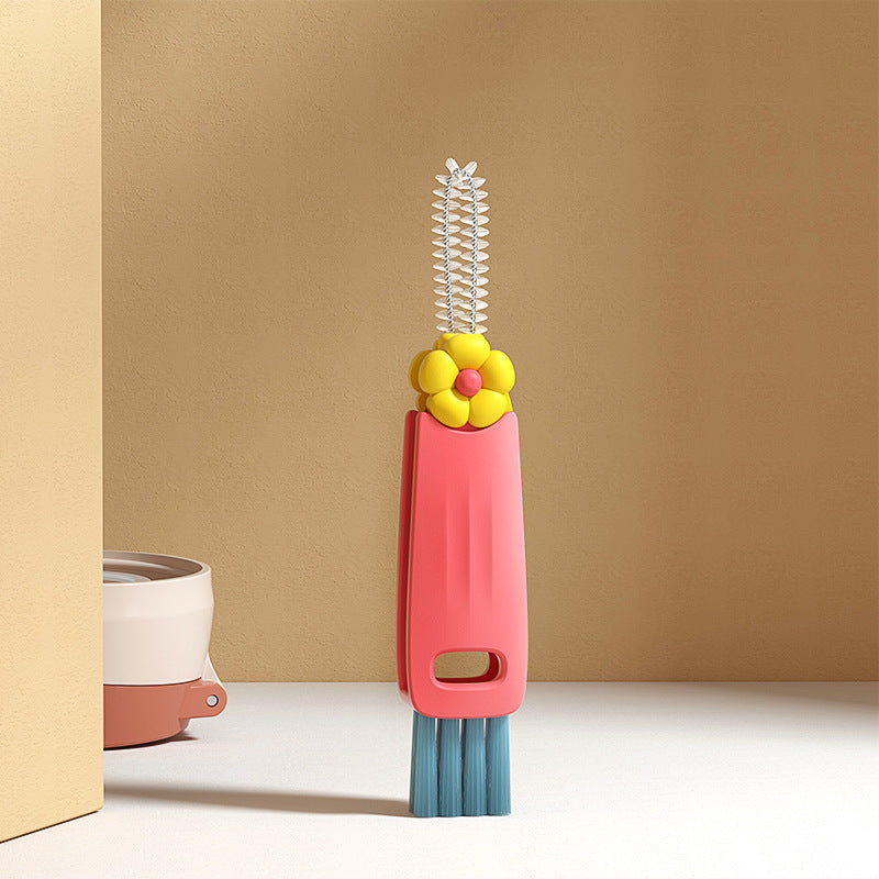 Petal Groove Cup Gap Cleaning Brush