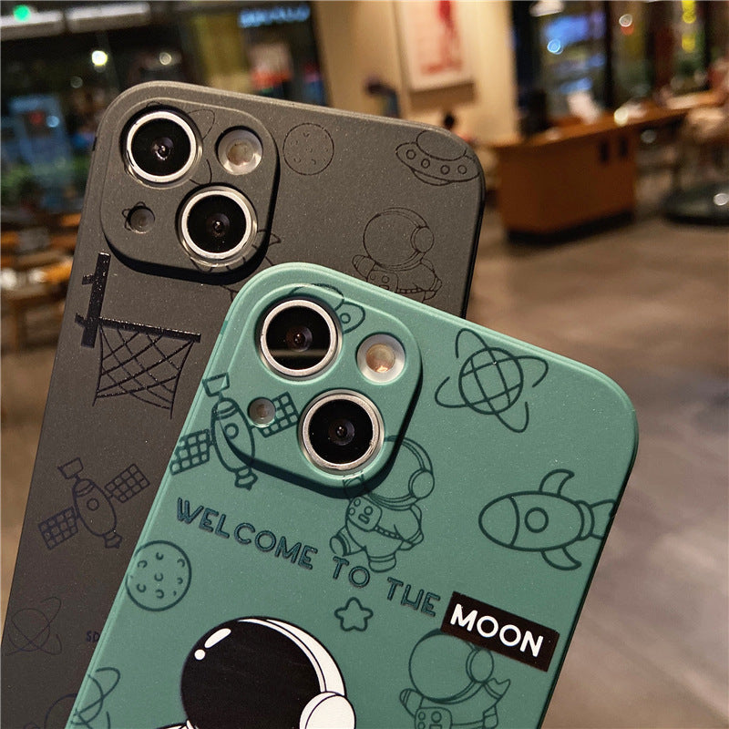 Astronaut Straight Side Phone Case All Inclusive