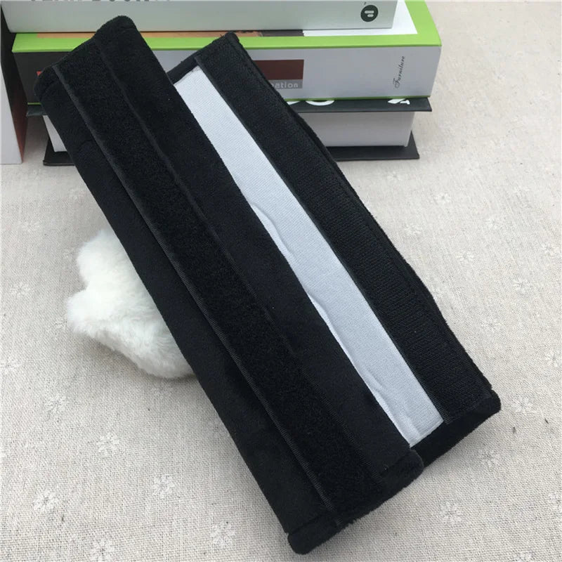 1pc Cute Cartoon Car Safety Seat Belt Cover Warm Plush Styling Bear Cloud Strap Belt Shoulder Pads For Children Baby Women
