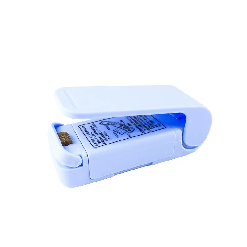 Heat Machine Manual Closure Clip Soldering Portable Mini Thermal Iron for Packages Vacuum Sealer Plastic Close Bag Food Saver