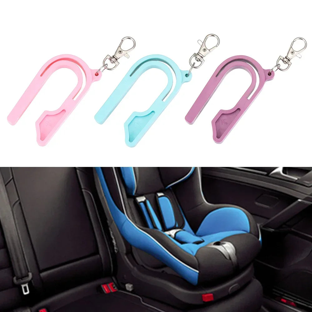 Baby Seat Belt Unlocker Keychain Portable Unbuckle Props Car Stroller Auto Accessories Premium Child Safety Belts Unlock Tools