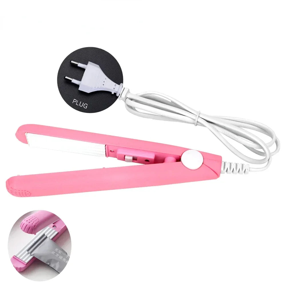 Mini Portable Heat Sealing Machine Food Vacuum Sealer Seal Packing Plastic Impulse Sealer Household Bag Clips Handheld bagsealer