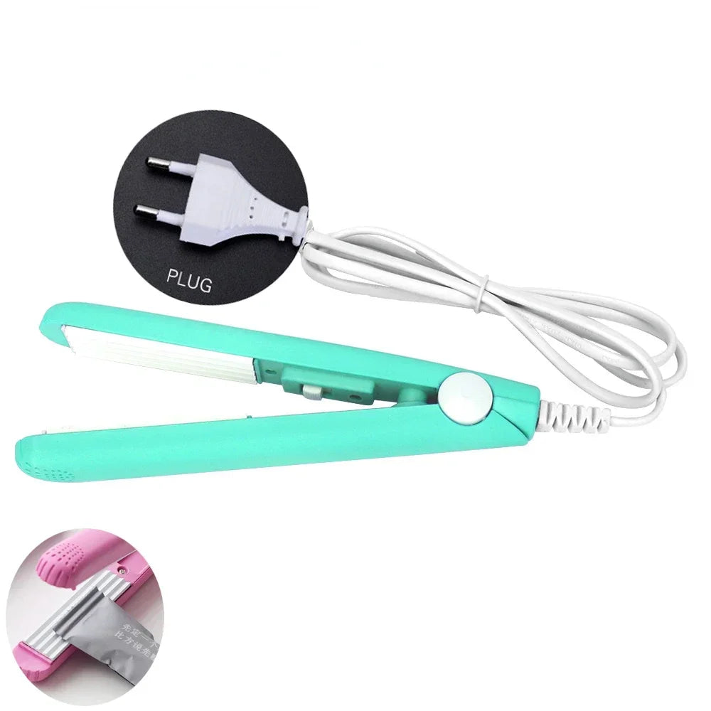 Mini Portable Heat Sealing Machine Food Vacuum Sealer Seal Packing Plastic Impulse Sealer Household Bag Clips Handheld bagsealer