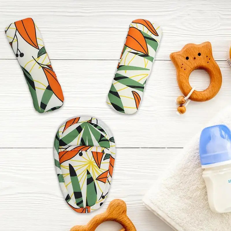 Car Seat Strap Covers For Kids Shoulder Pads Safety Belt Kids Seat Belt Cover Cute Strap Pads With Crotch Pad Anti-Slip Seat