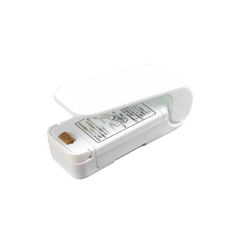 Heat Machine Manual Closure Clip Soldering Portable Mini Thermal Iron for Packages Vacuum Sealer Plastic Close Bag Food Saver