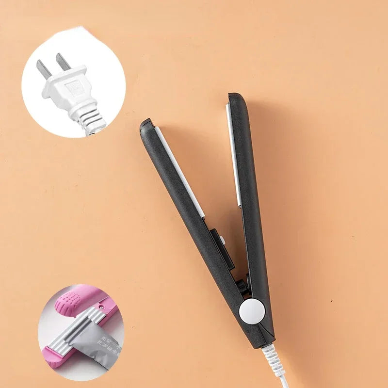 Mini Portable Heat Sealing Machine Food Vacuum Sealer Seal Packing Plastic Impulse Sealer Household Bag Clips Handheld bagsealer