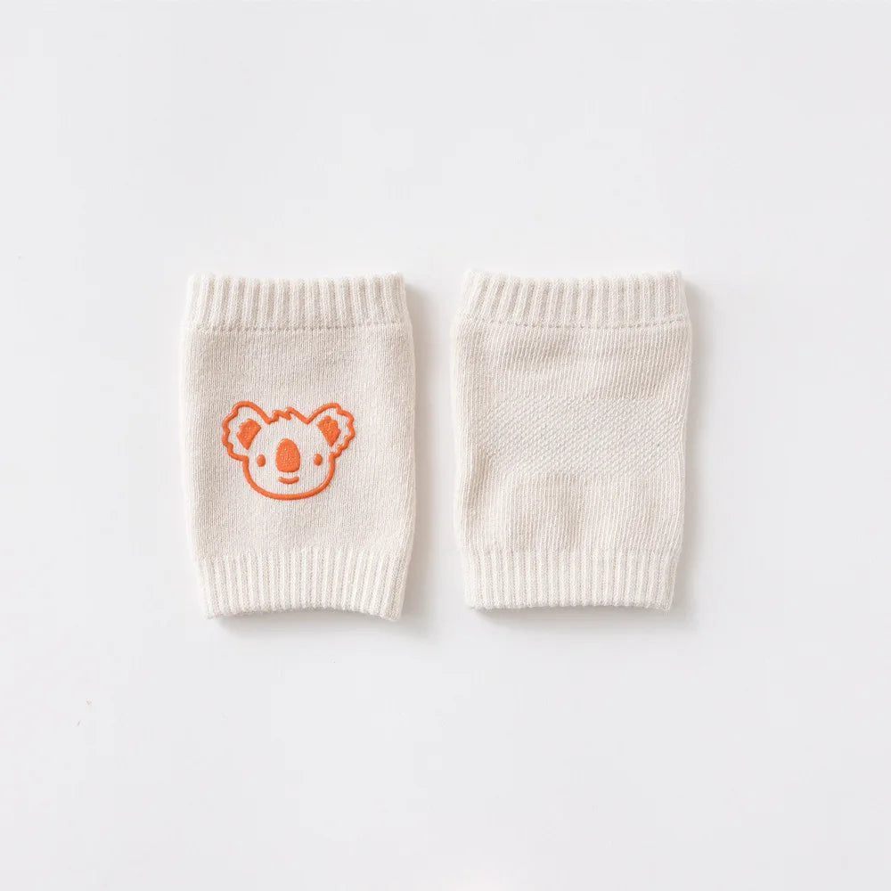 Unisex Baby Toddlers Kneepads Crawling Anti-Slip Knee Elbow Pads Infants Toddlers Protector Safety Kneepad Leg Warmer Socks