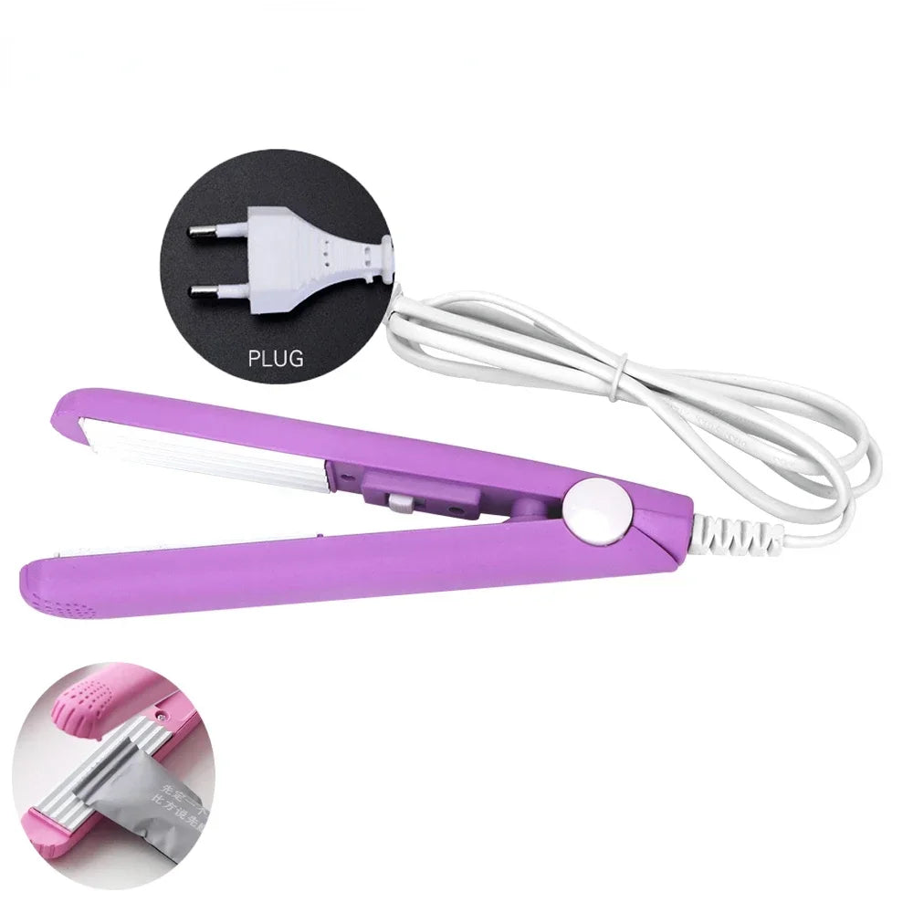 Mini Portable Heat Sealing Machine Food Vacuum Sealer Seal Packing Plastic Impulse Sealer Household Bag Clips Handheld bagsealer