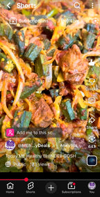 ME Healthy Home-made Mutton Bhindee today Special Menu