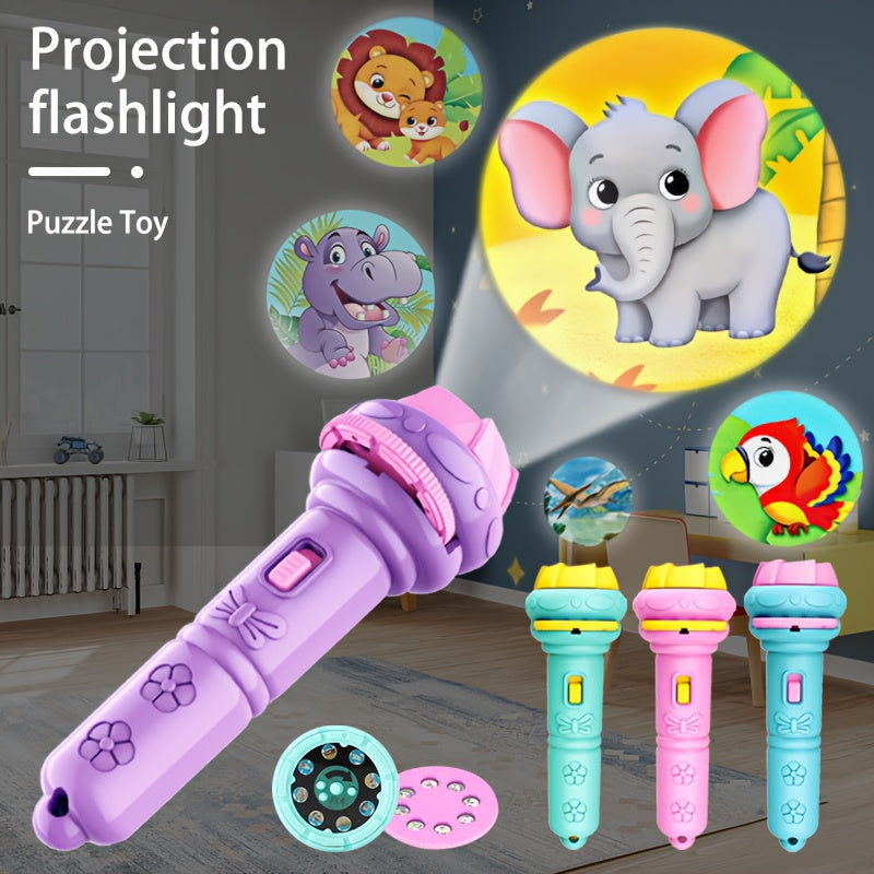 Children's Projection Flashlight, Educational Toy halloween christmas gift