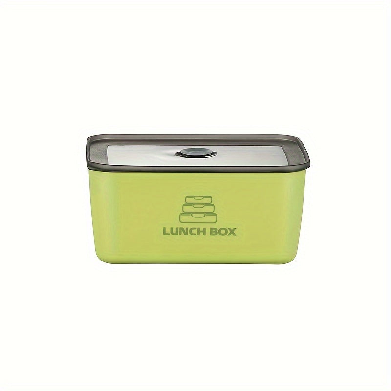 Stainless Steel Lunch Box Set with Lids - Double-Layer, Leakproof & Stackable for Meat, Fruits & Veggies - Ideal Kitchen Organizer for Home, Work, Picnics, Camping & School