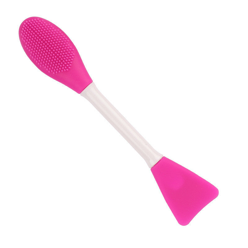 Double-ended Silicone Mask Brush Face Makeup And Toning Stick